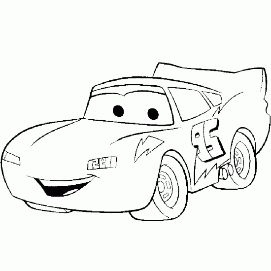 Cars Printable Coloring Pages