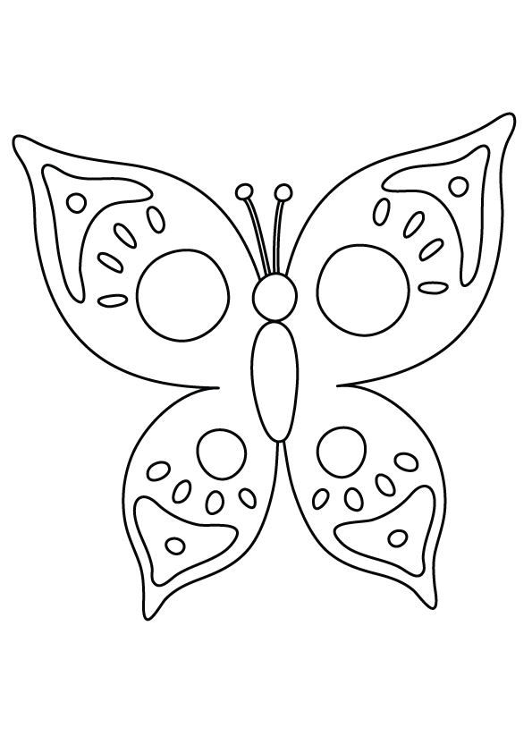 Funny Butterfly For Children