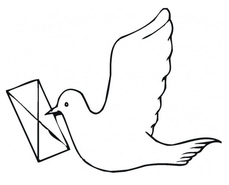 Pigeon Coloring Pages Pictures