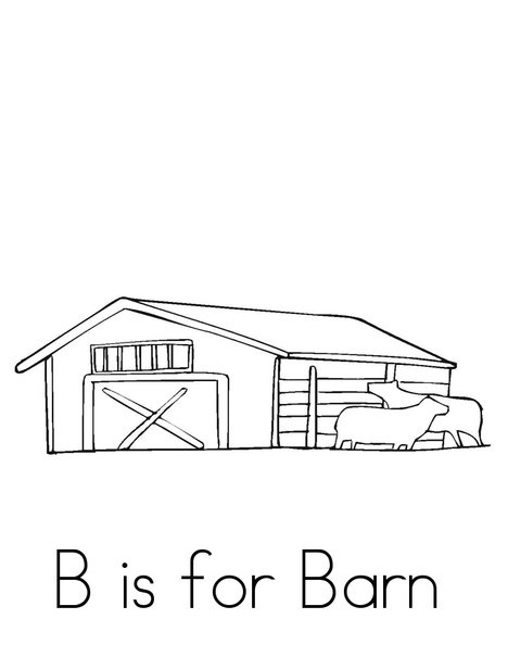 B is for barn