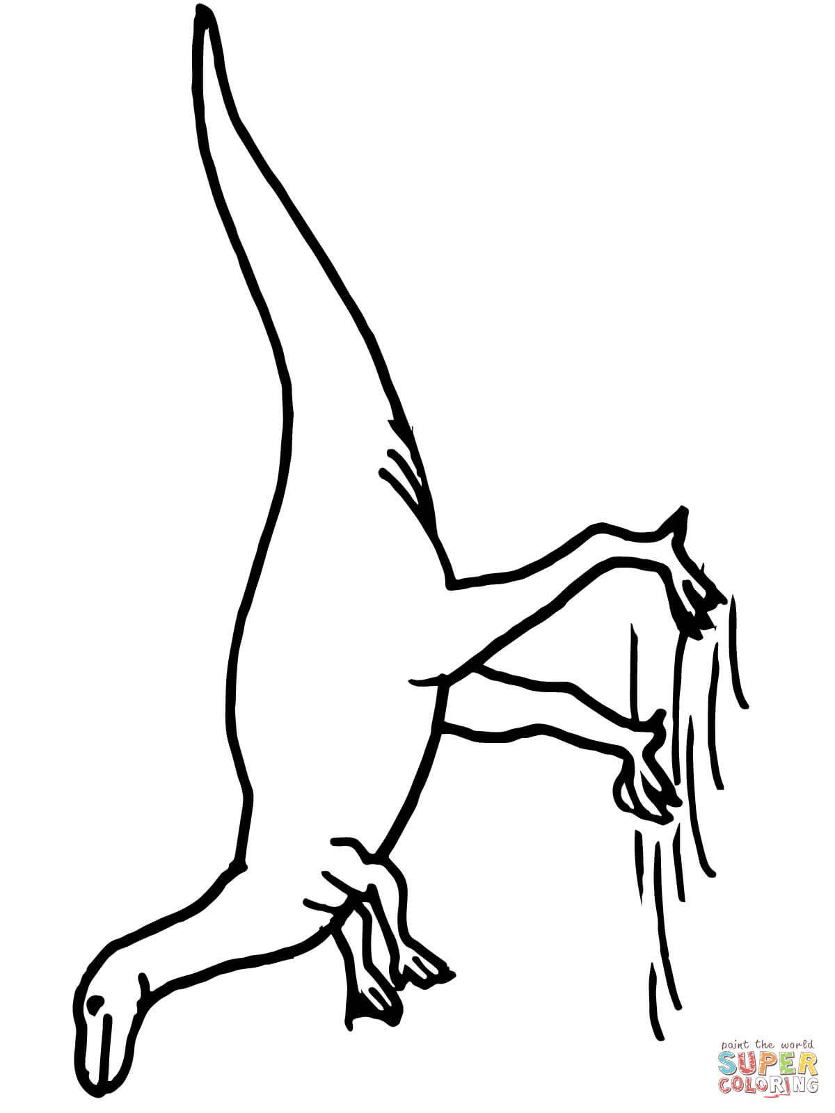Hypsilophodon ornithopod dinosaur