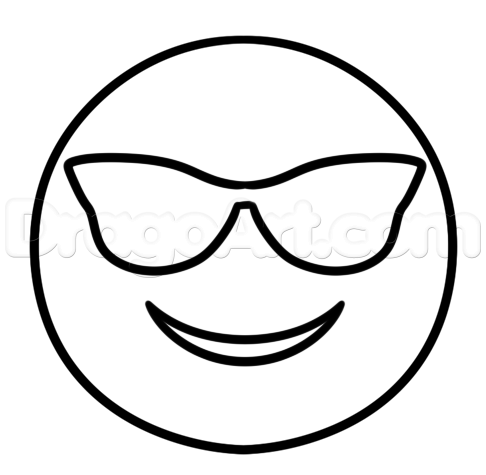 New Emoji Cool Coloring Pages