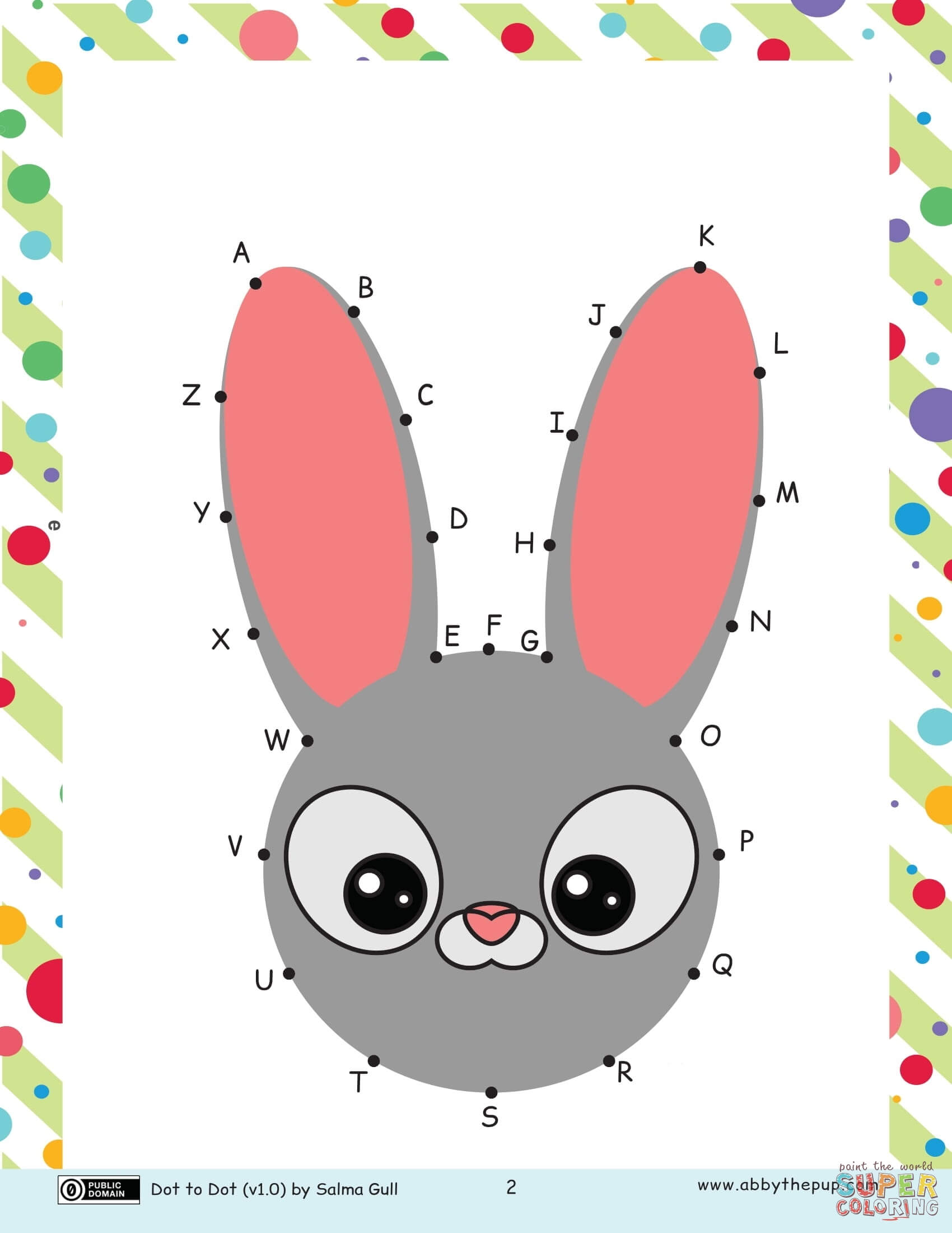 Rabbit dot to dot