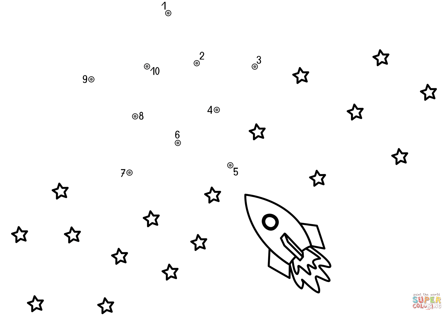 Star dot to dot