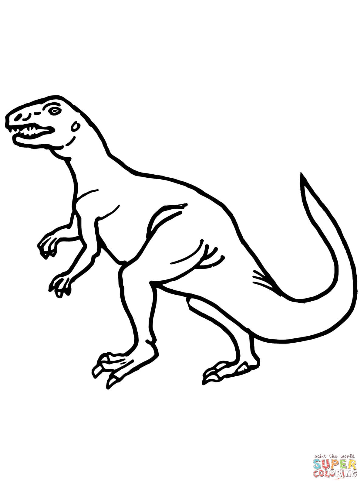 Teratosaurus Triassic dinosaur