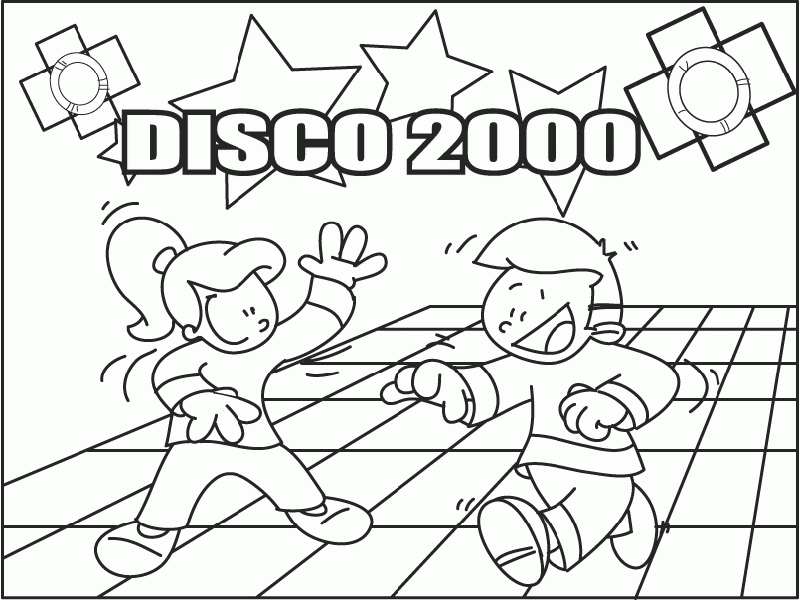 Dance Coloring Pages Adult