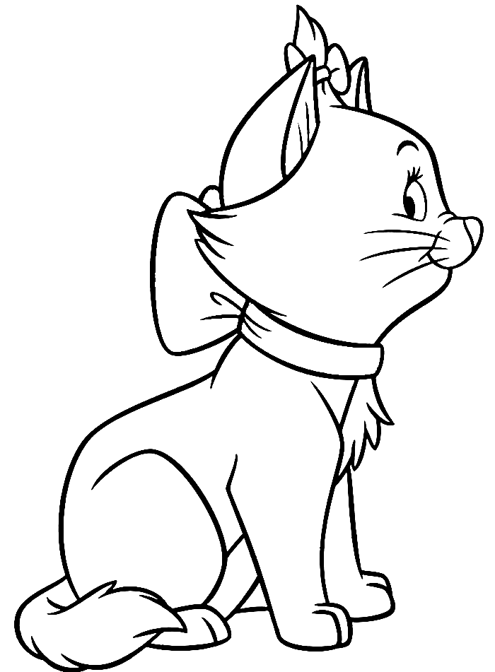 To Print Aristocats Coloring Page