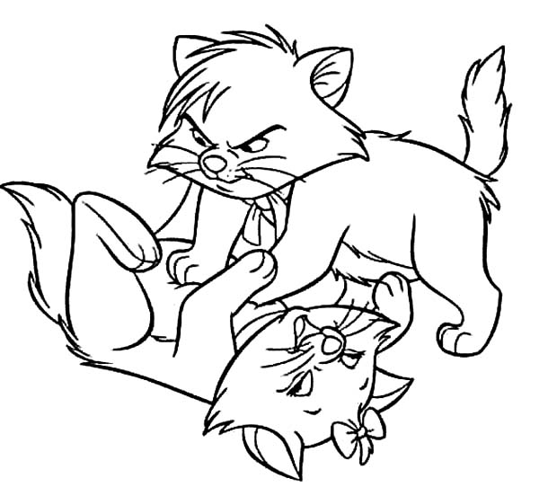 Printables Aristocats Coloring Pages