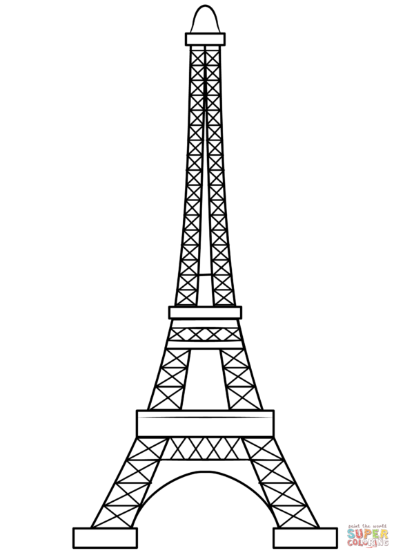 Eiffel-tower-coloring-page-2