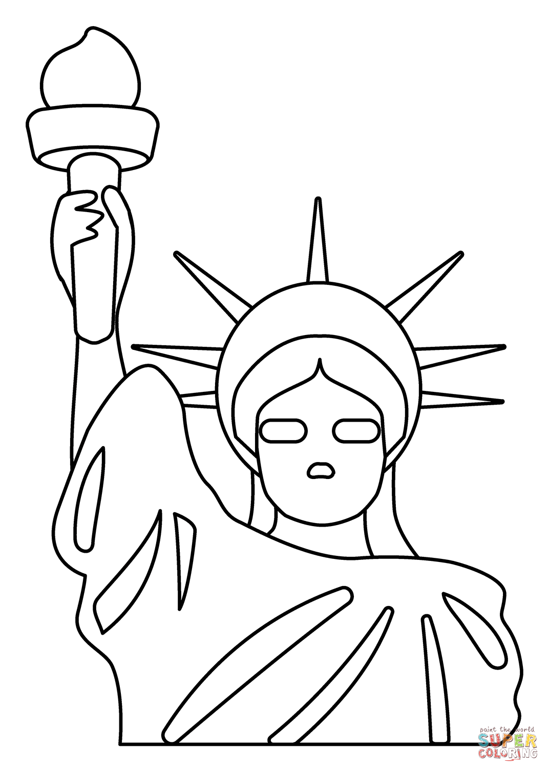 Statue of liberty emoji