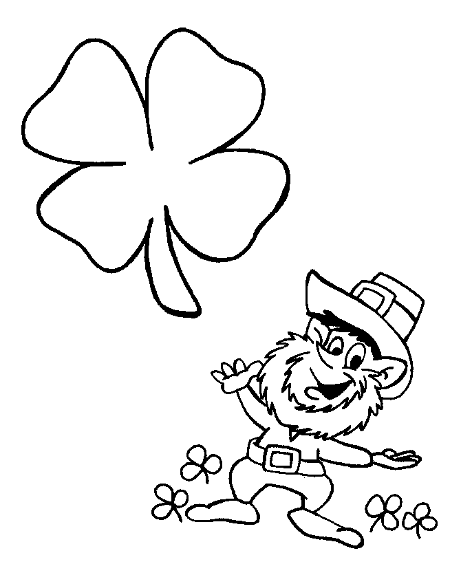 Free st patricks day coloring-pages