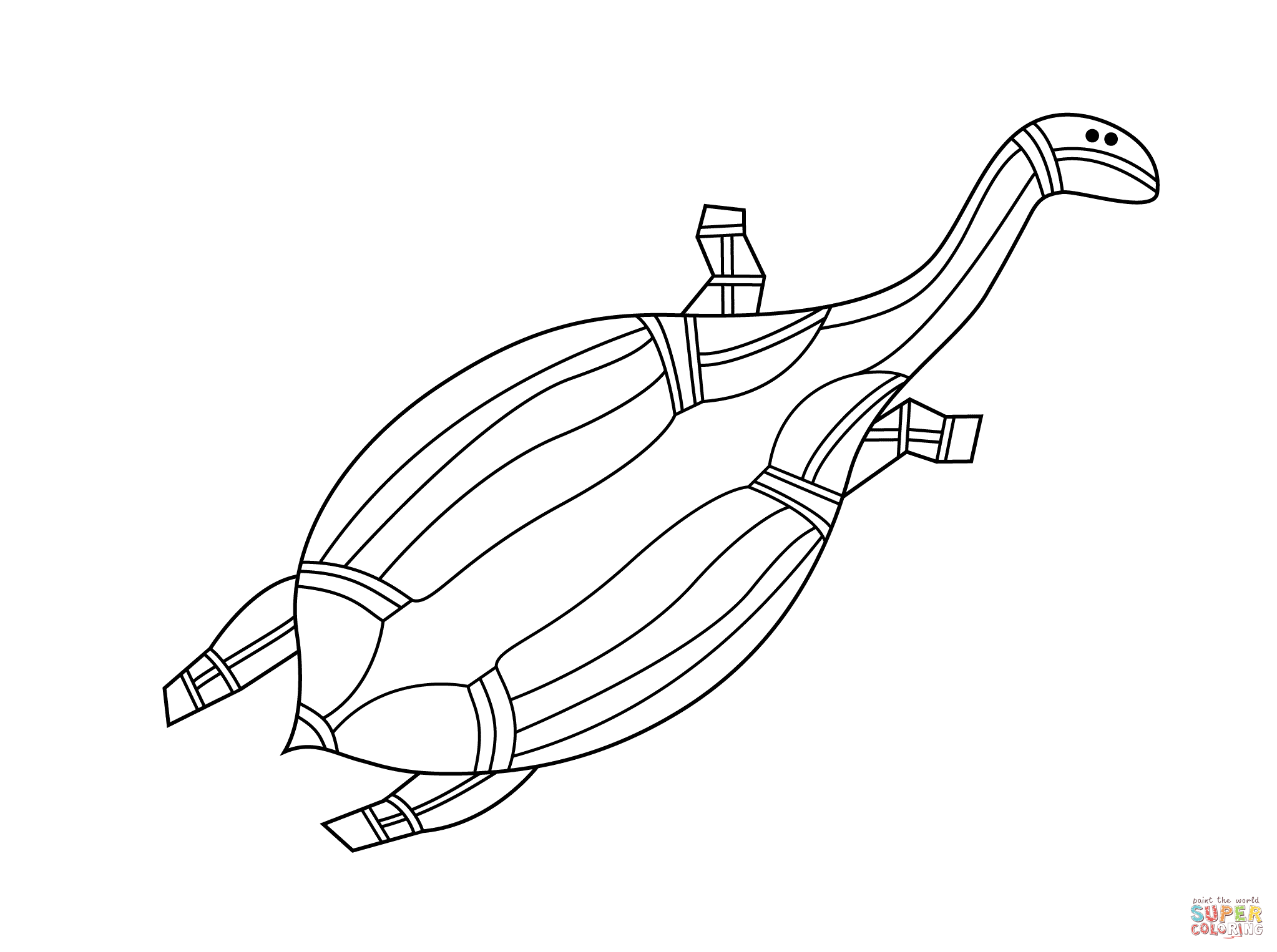 Aboriginal turtle coloring pages