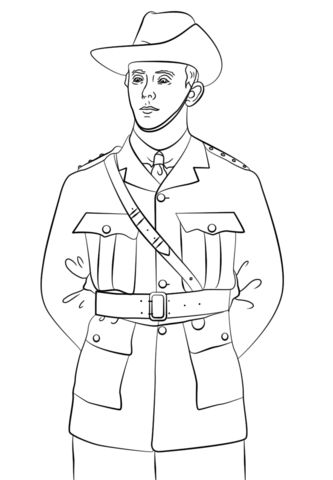 Anzac Soldier