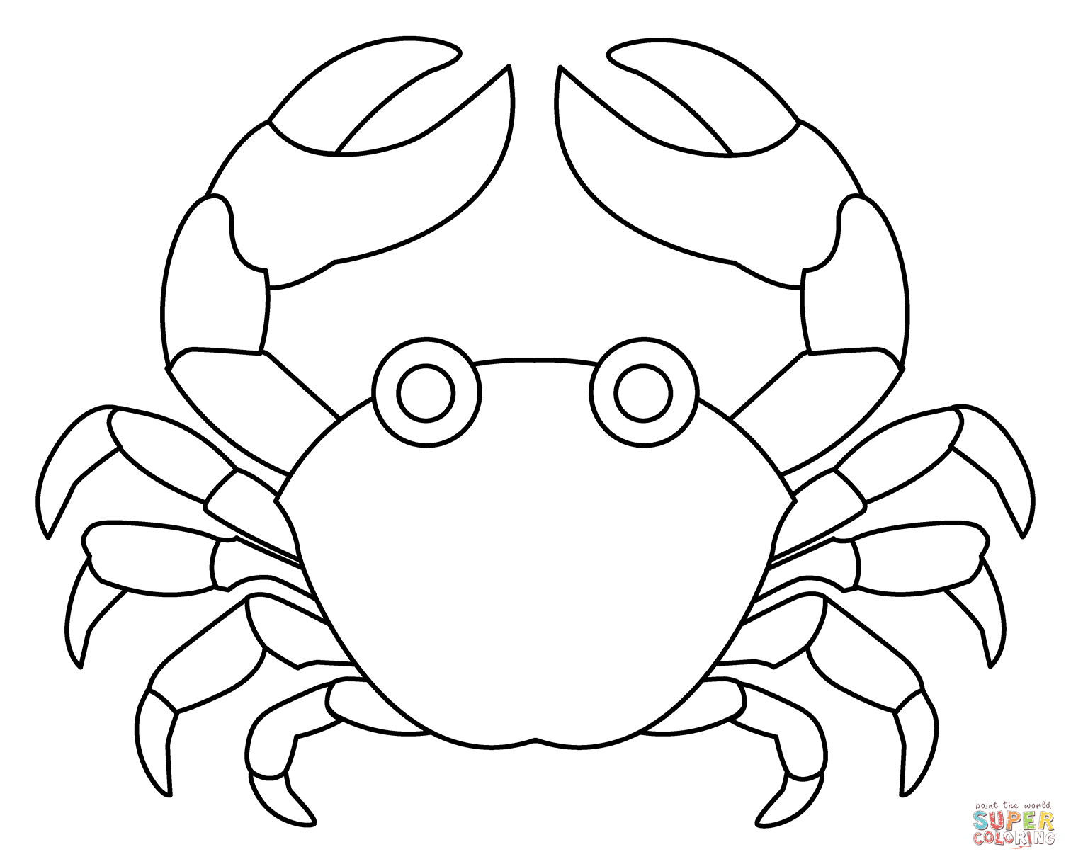 Funny crab emoji