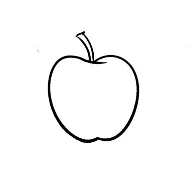 How To Draw An Apple Step By Step