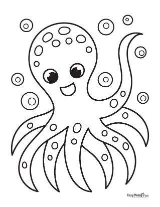 New cute octopus