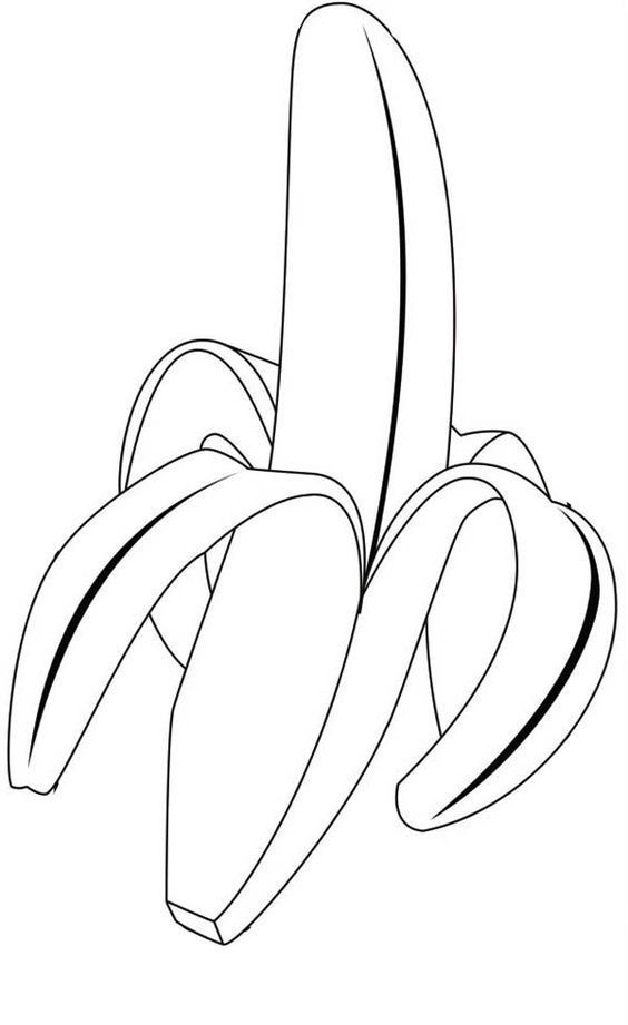 Funny banana for kids