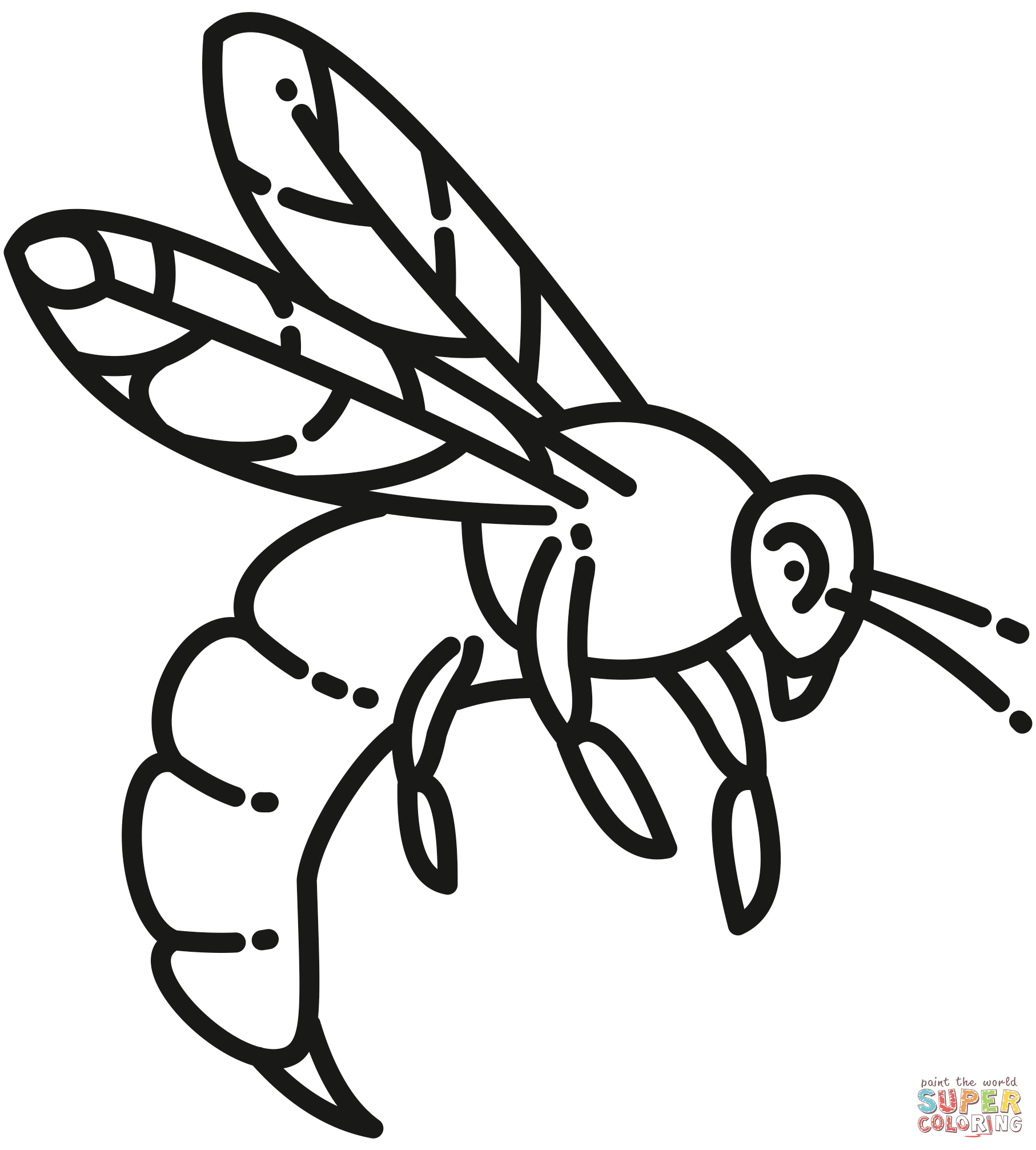 Hornet for bee