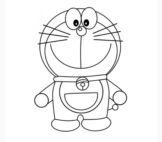 How To Draw Doraemon Easy Step By Step