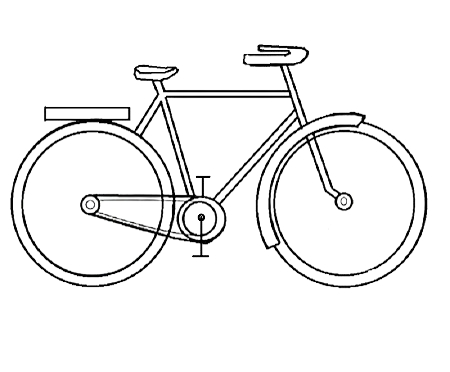 How to Draw a Bike Step by Step