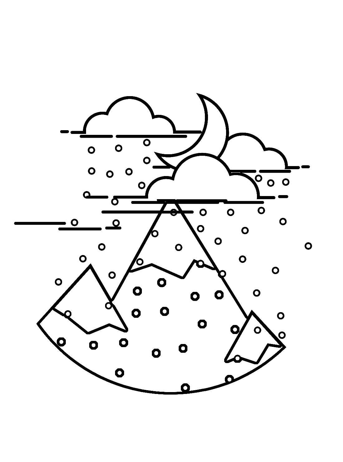 Friday night funkin coloring pages sky