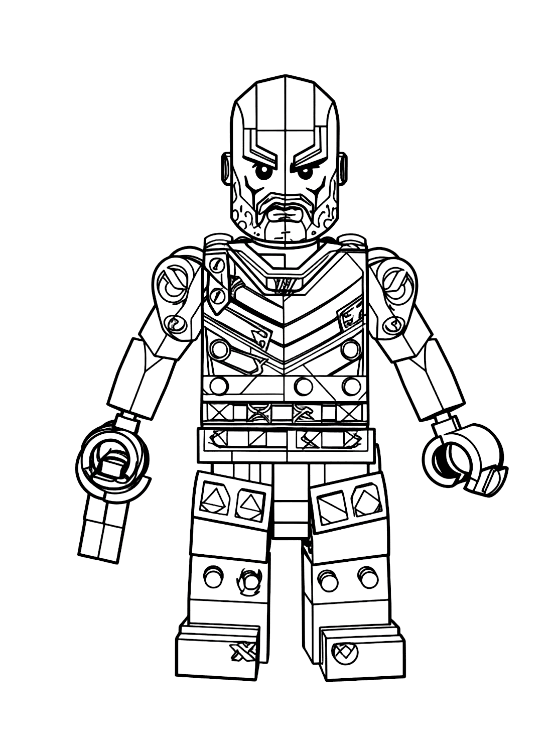Kratos Coloring Pages