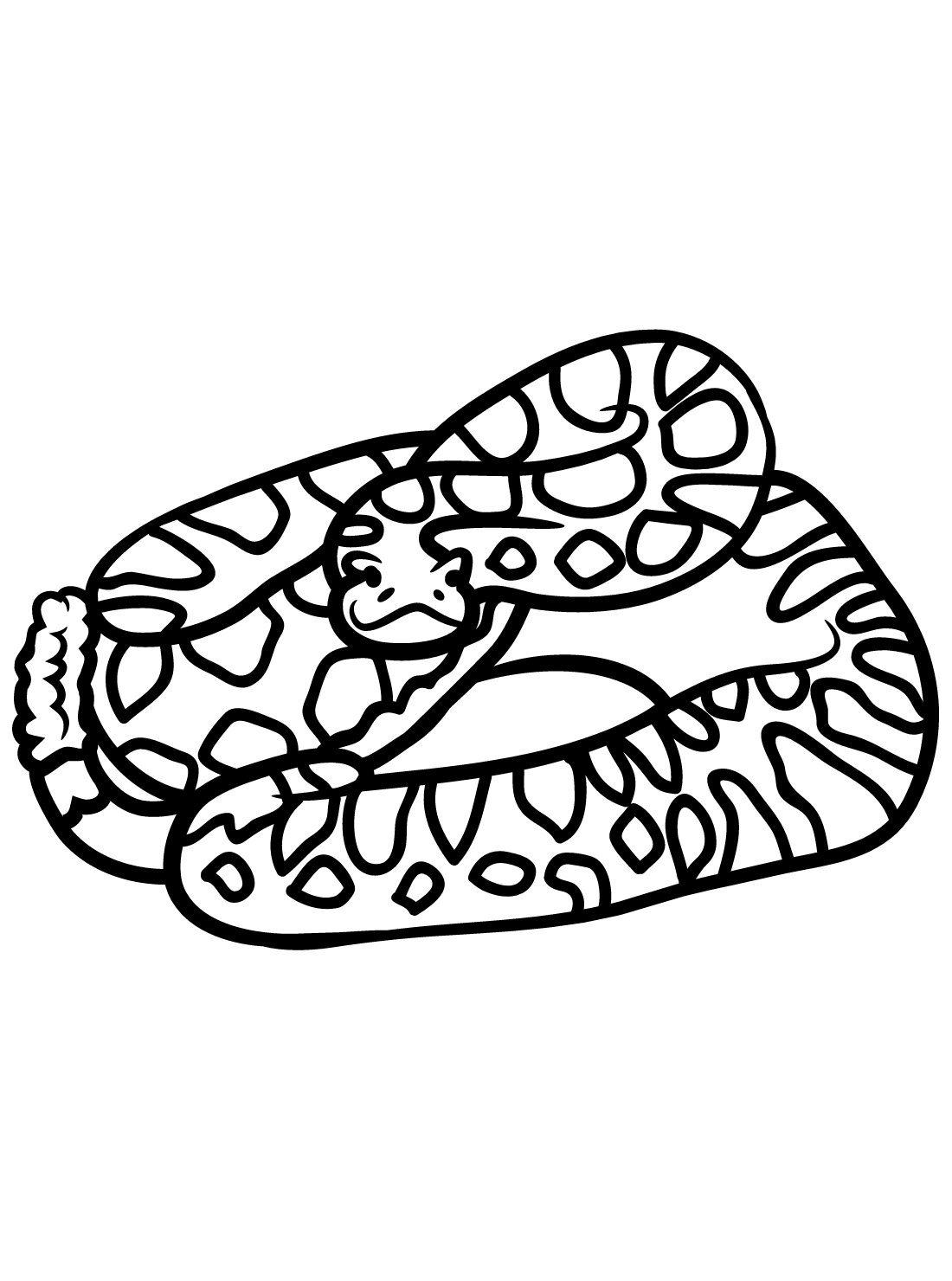 Printable Pythonidae coloring pages