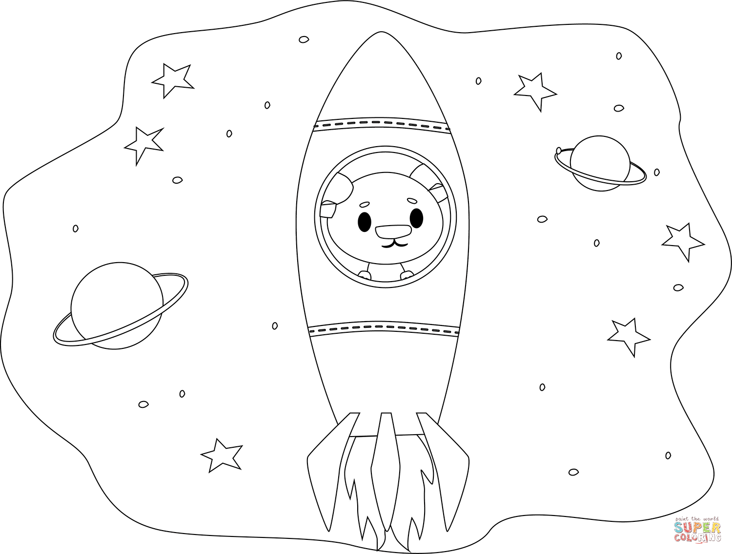 Animals in space bear