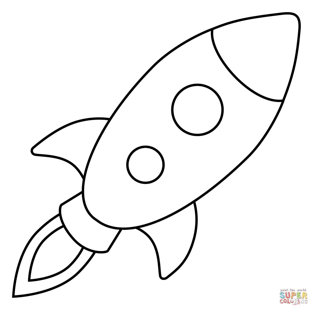 Rocket emoji for children