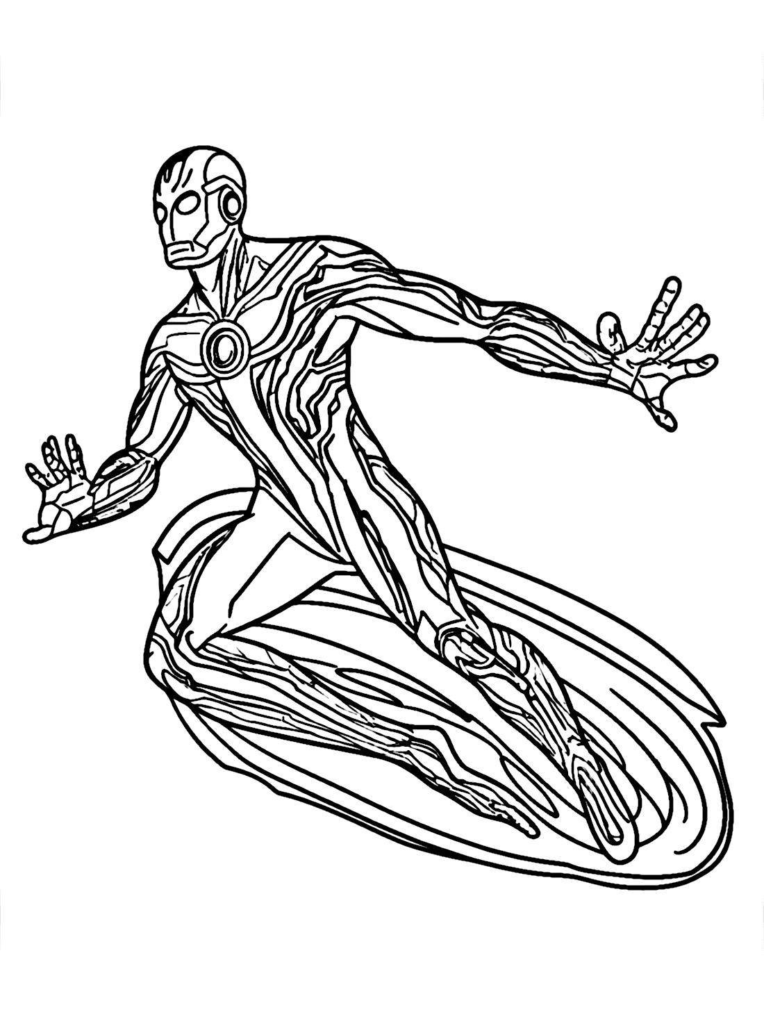 Silver surfer powers