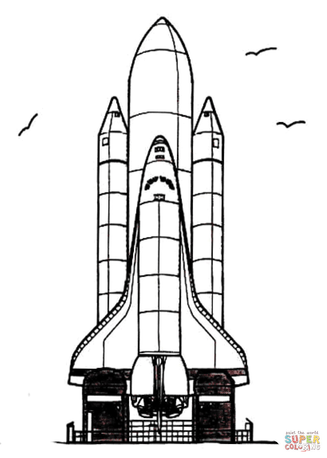 Space shuttle is ready for iftoff