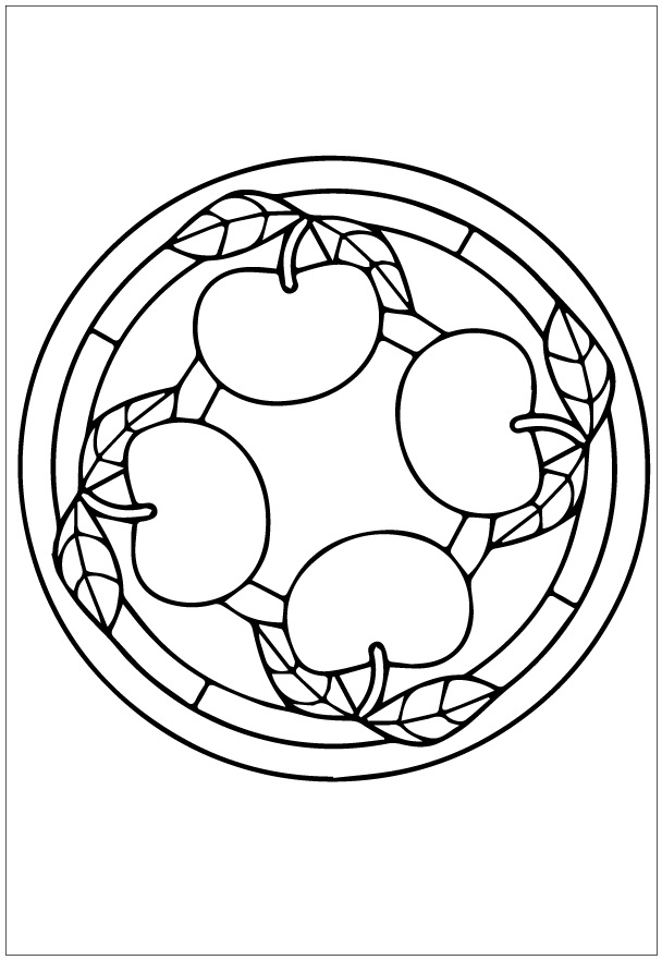 Apple Mandala