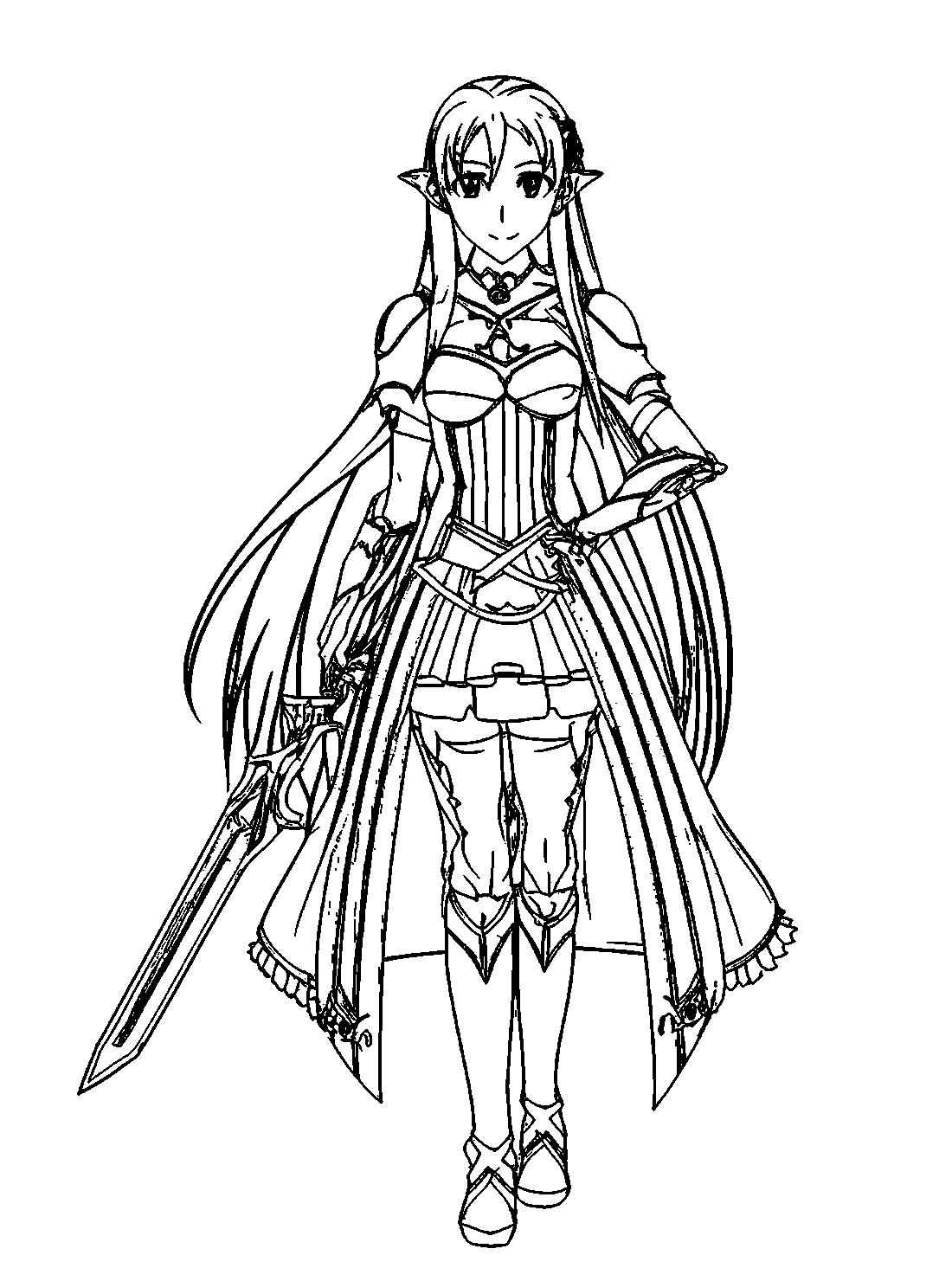 Asuna From Sword Art Online
