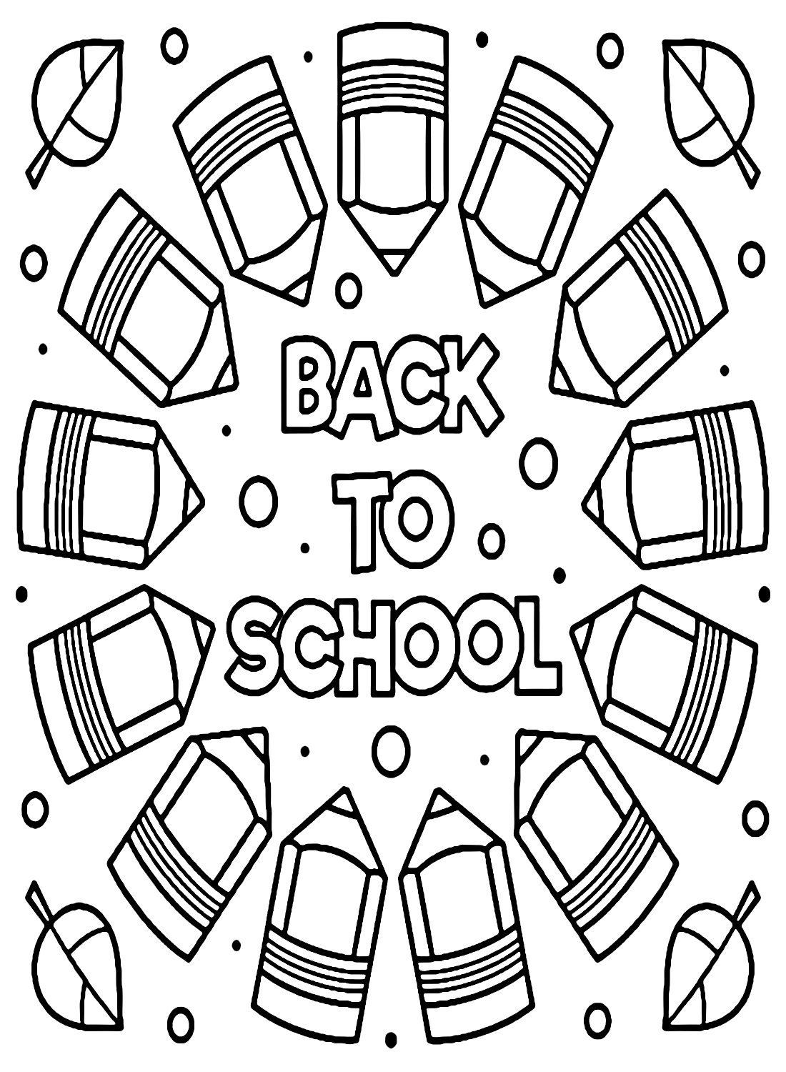 Back to School Coloring Pages Online