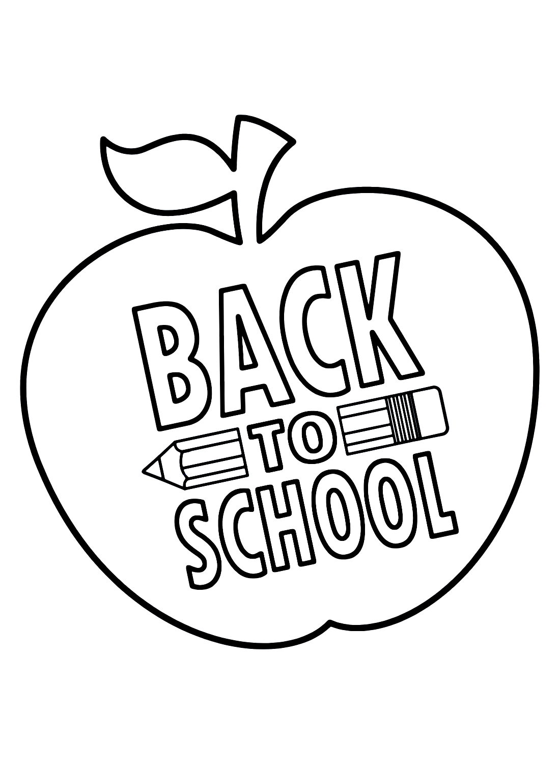Back to School Coloring for Kids