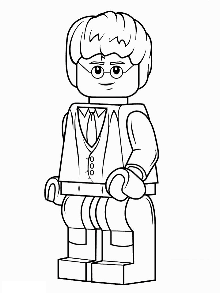 Lego Harry Potter Coloring