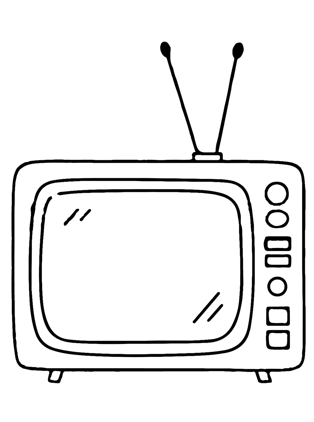 Television Show Coloring Pages