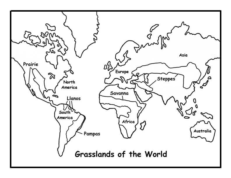 The Major World Grasslands Interactive Map