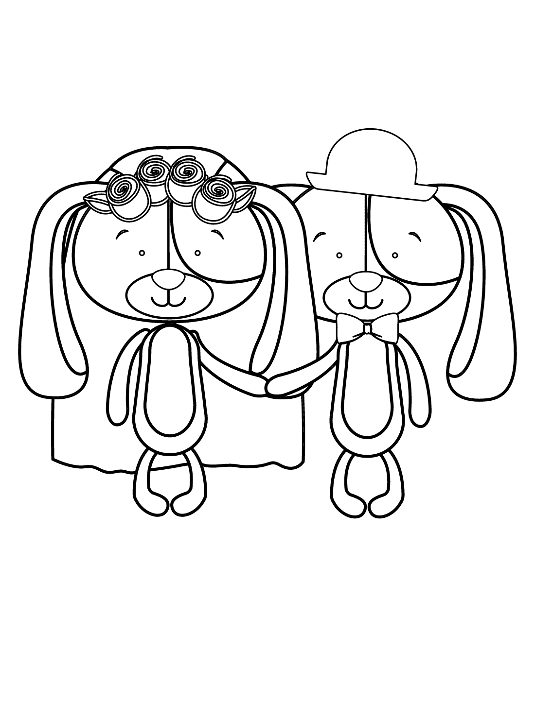 Happy Wedding Dogs