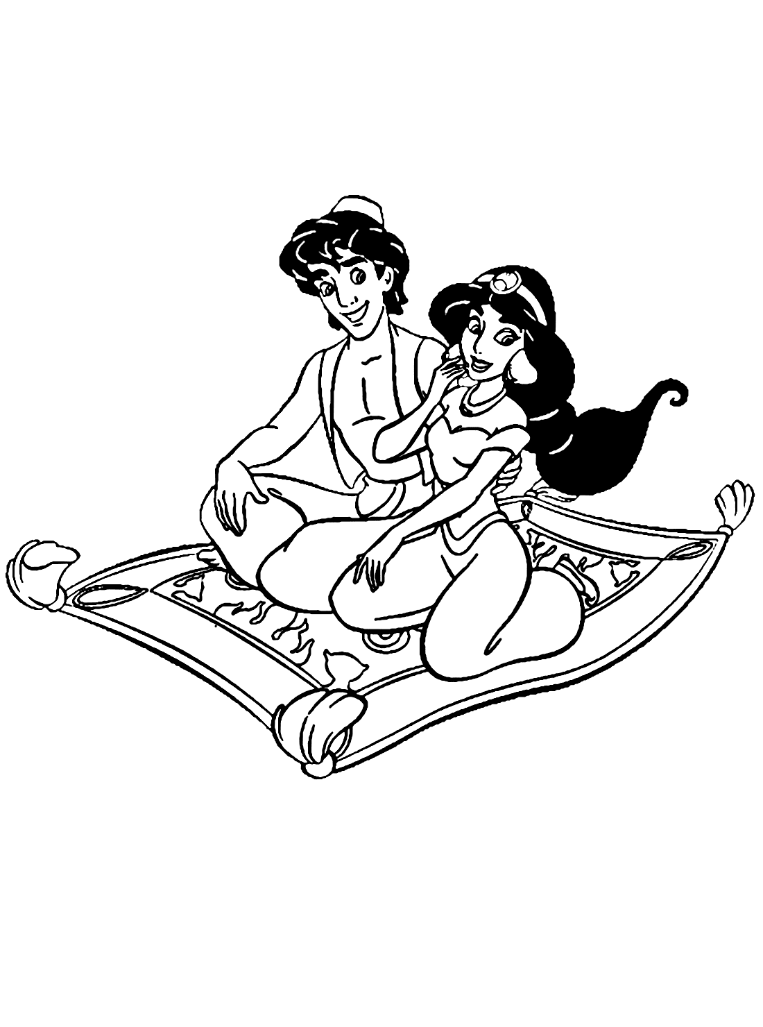 Jasmine And Aladdin Together