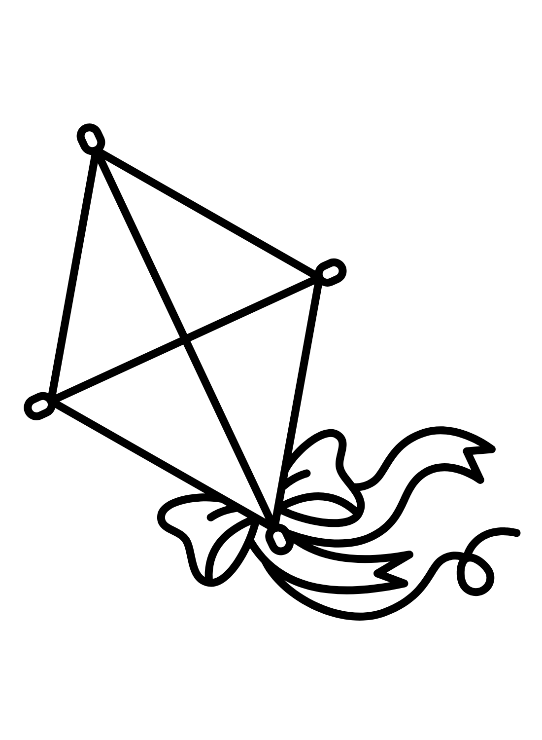 Kite with Bow