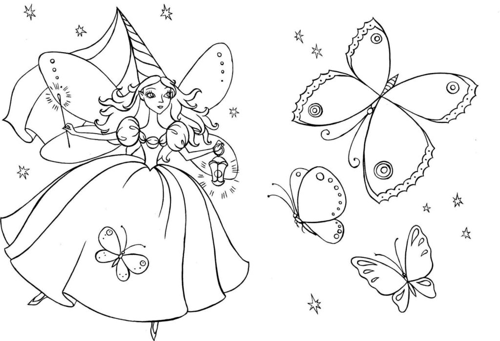 Magic Fairy and Butterflies