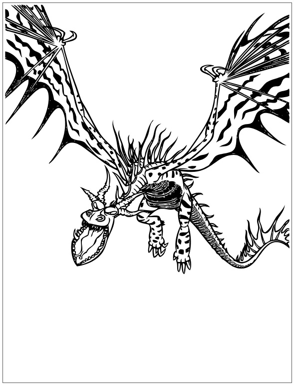 Monstrous Nightmare Dragon