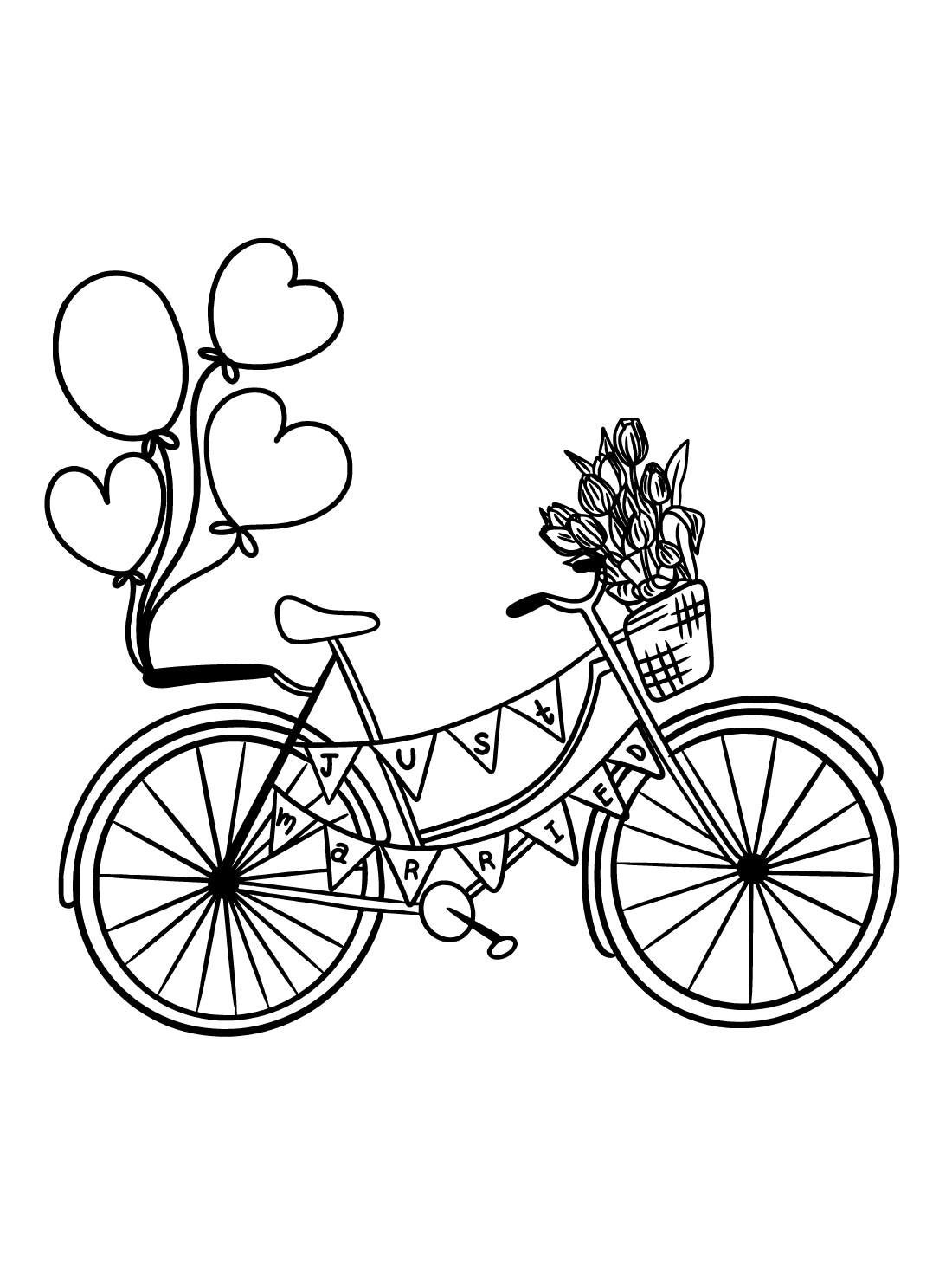 Wedding Bicycle