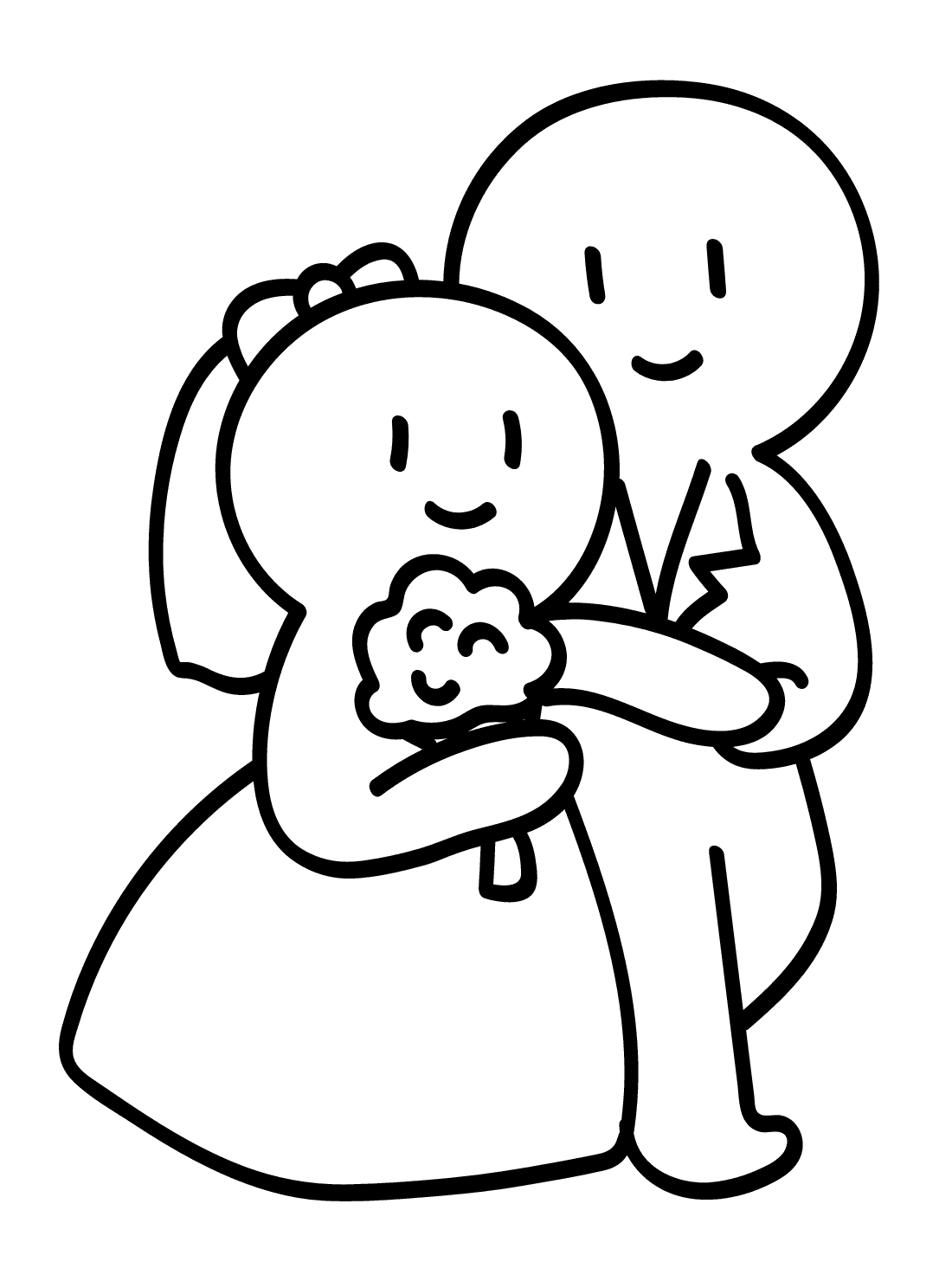 Wedding Couple For Kids