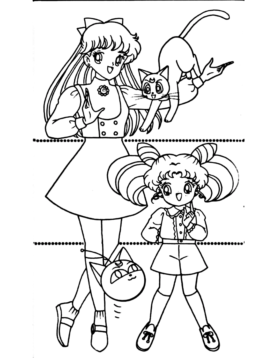 Color Page Sailor Moon