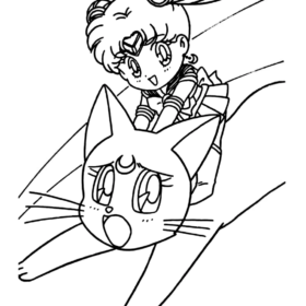 Coloring Pages For Kids Sailor Moon