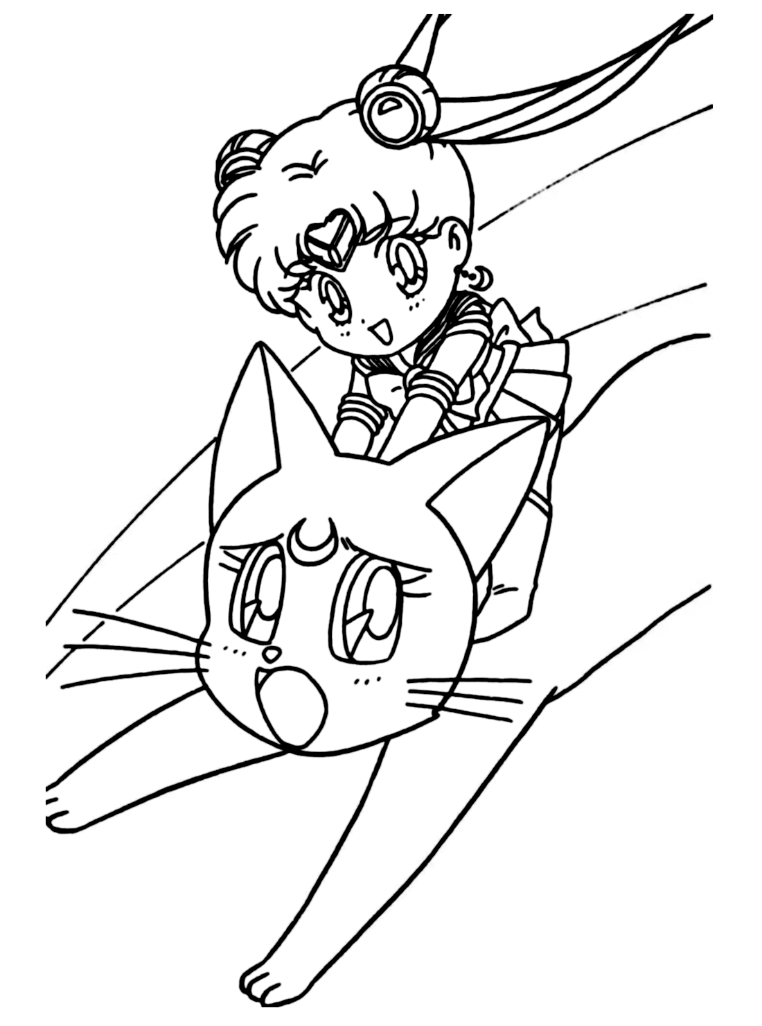 Coloring Pages For Kids Sailor Moon