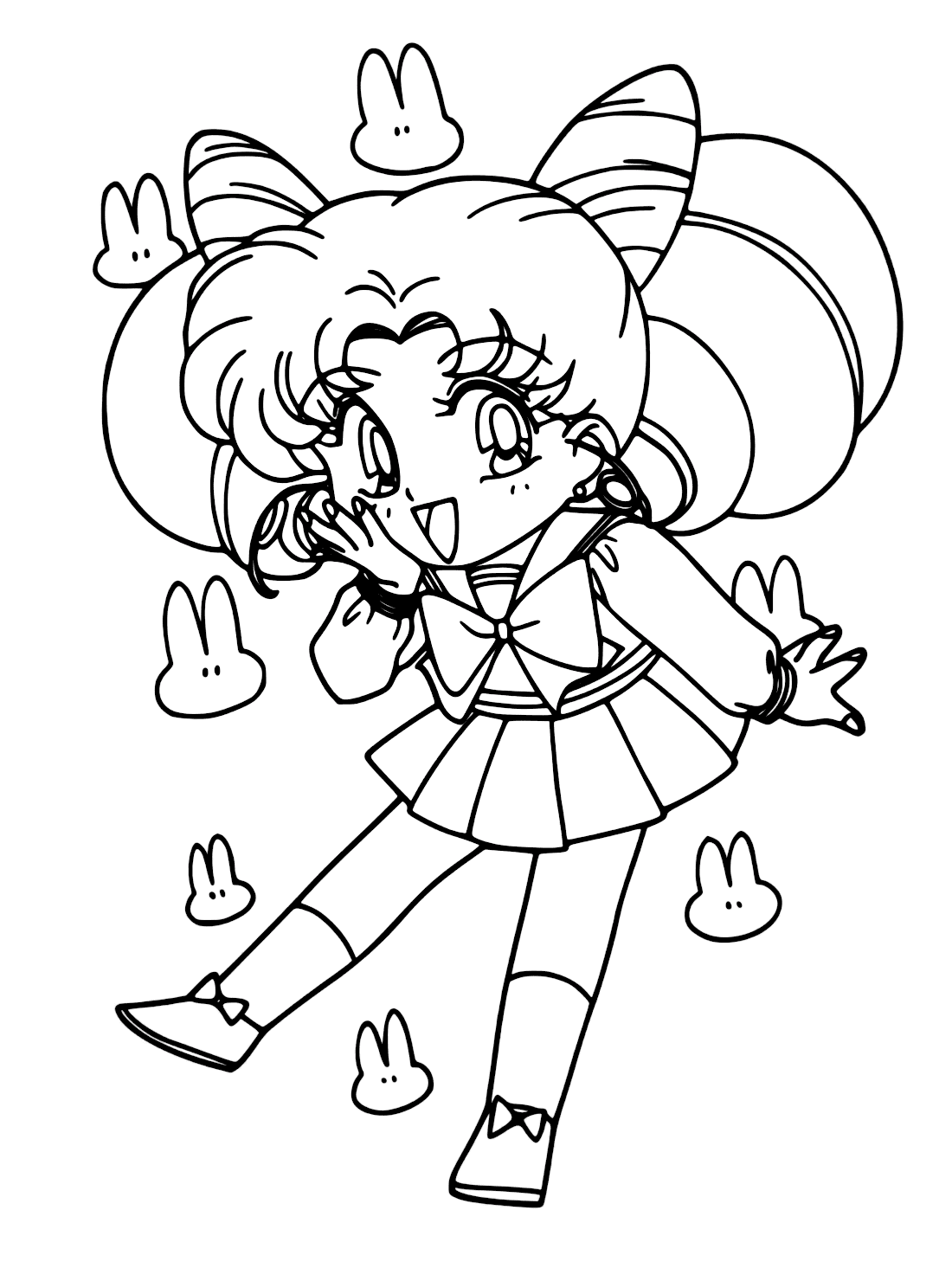 Sailor Moon Coloring Pages to Print
